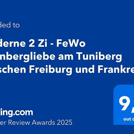 Moderne 2 Zi - Fewo Weinbergliebe Am Tuniberg Zwischen Freiburg Und Frankreich Merdingen エクステリア 写真